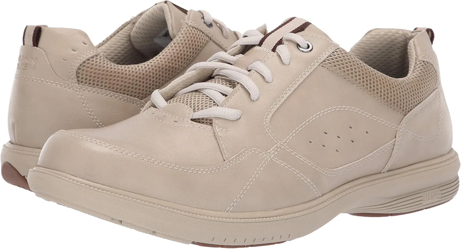 Nunn Bush Men Moccasin Toe Oxford Lace Up with KORE Comfort Walking Technology