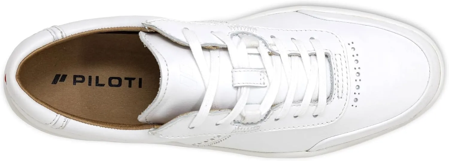 Piloti Driving Shoes for Men, Avenue Italian Leather Driving Performance Everyday Sneakers for Men