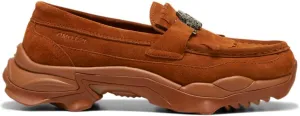 PUMA Mens Palomo X Nitefox Sd Loafers Casual Shoes - Brown - Size 10 M