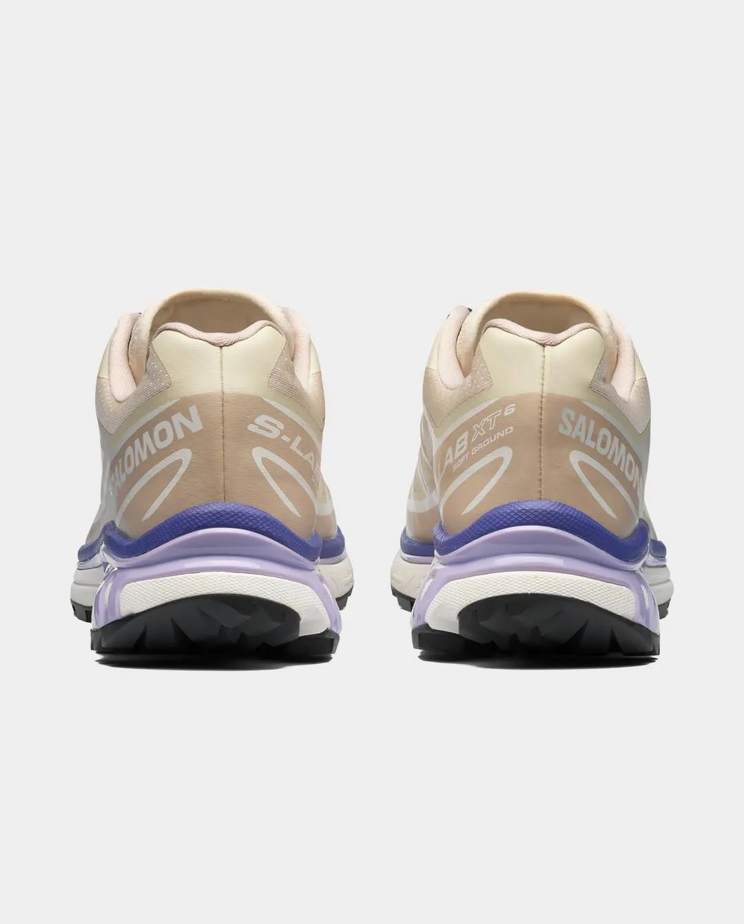 Salomon - XT-6 Shoe - Almond Milk/Silver Cloud/Liberty