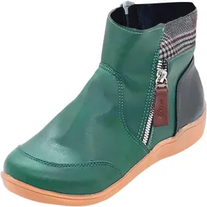 SBGMoSJ Black Winter Boots for Women Wide Width Womens Winter Boots Size 12 Wide Width Ladies Winter Boots Waterproof Cold Weather Zapatos De Nieve Mujer Botas Termicas Para Mujer De Trabajo
