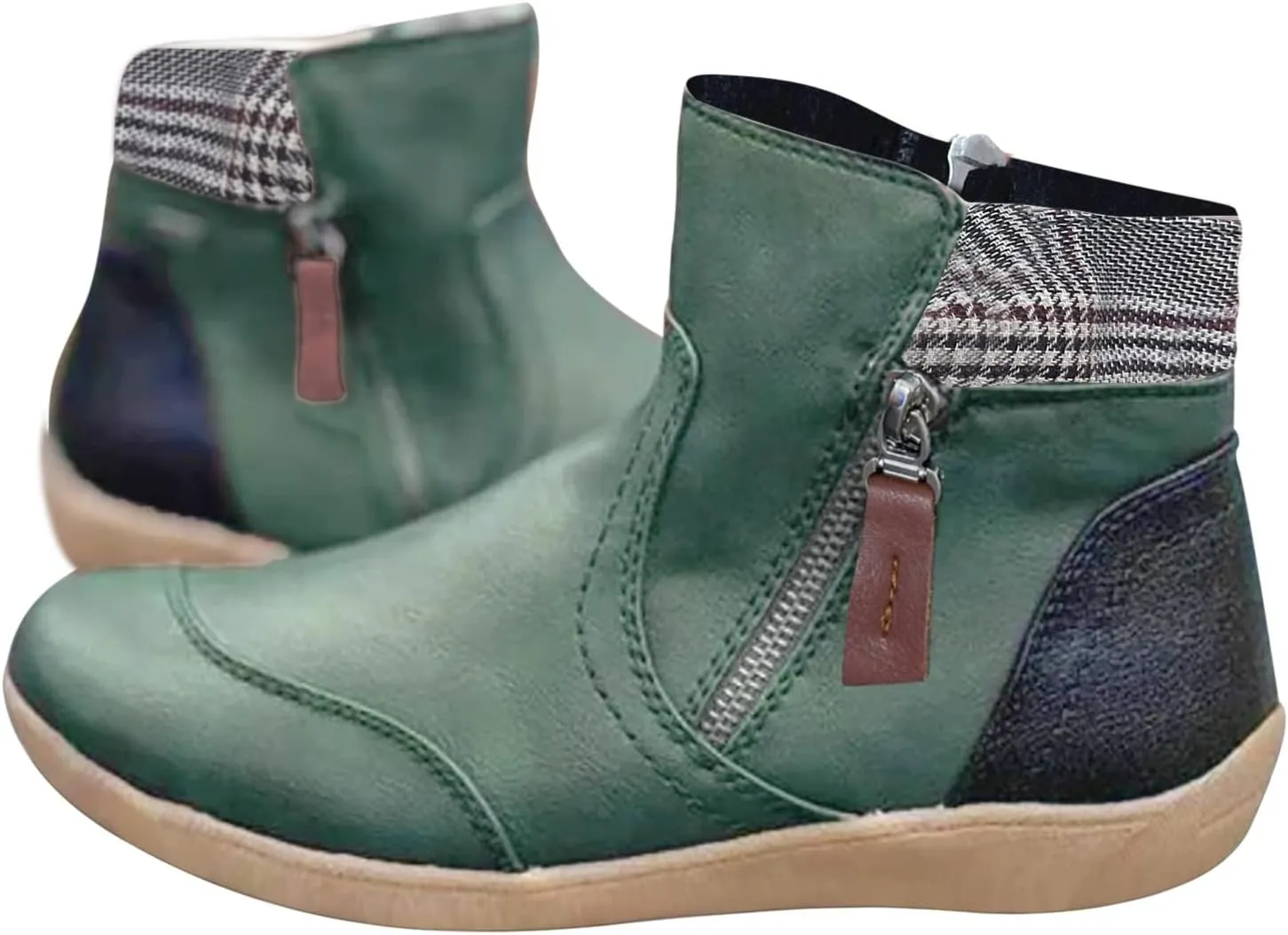 SBGMoSJ Black Winter Boots for Women Wide Width Womens Winter Boots Size 12 Wide Width Ladies Winter Boots Waterproof Cold Weather Zapatos De Nieve Mujer Botas Termicas Para Mujer De Trabajo