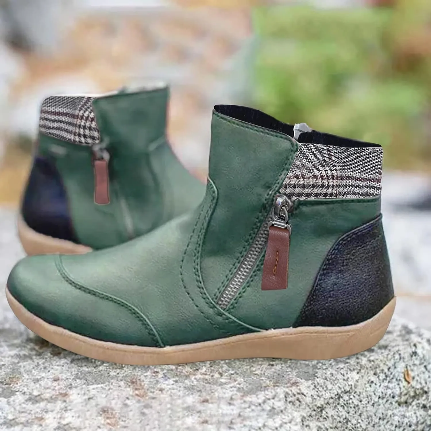 SBGMoSJ Black Winter Boots for Women Wide Width Womens Winter Boots Size 12 Wide Width Ladies Winter Boots Waterproof Cold Weather Zapatos De Nieve Mujer Botas Termicas Para Mujer De Trabajo