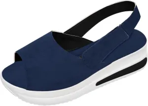 SBGMoSJ Platform Sneakers for Women Fashion 2 Inch High Slip On Shoes Women Dressy Comfort Running Shoes Women Wide Width Womens Black Sneakers Zapatos C??Modos para Mujeres Embarazadas