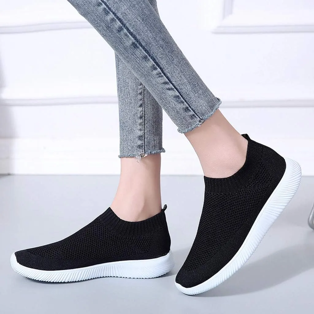 SBGMoSJ Women Sneakers Black Tenis OrtopDicos para Mujer para Caminar Extra Wide Gym Shoes for Women Running Shoes Womens Lightweight Fashion Sport Sneakers Black Slip On Shoes Women Size 11