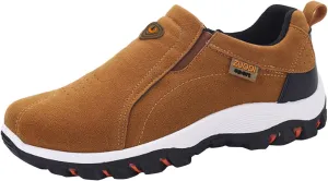SBGMoSJ Women's Sneakers Size 9.5 Wide Walking Shoes Women Slip Ons Dressy Hiking Shoes Women Size 12 Chunky Sneakers for Women 2023 Black Slip On Walking Shoes for Women
