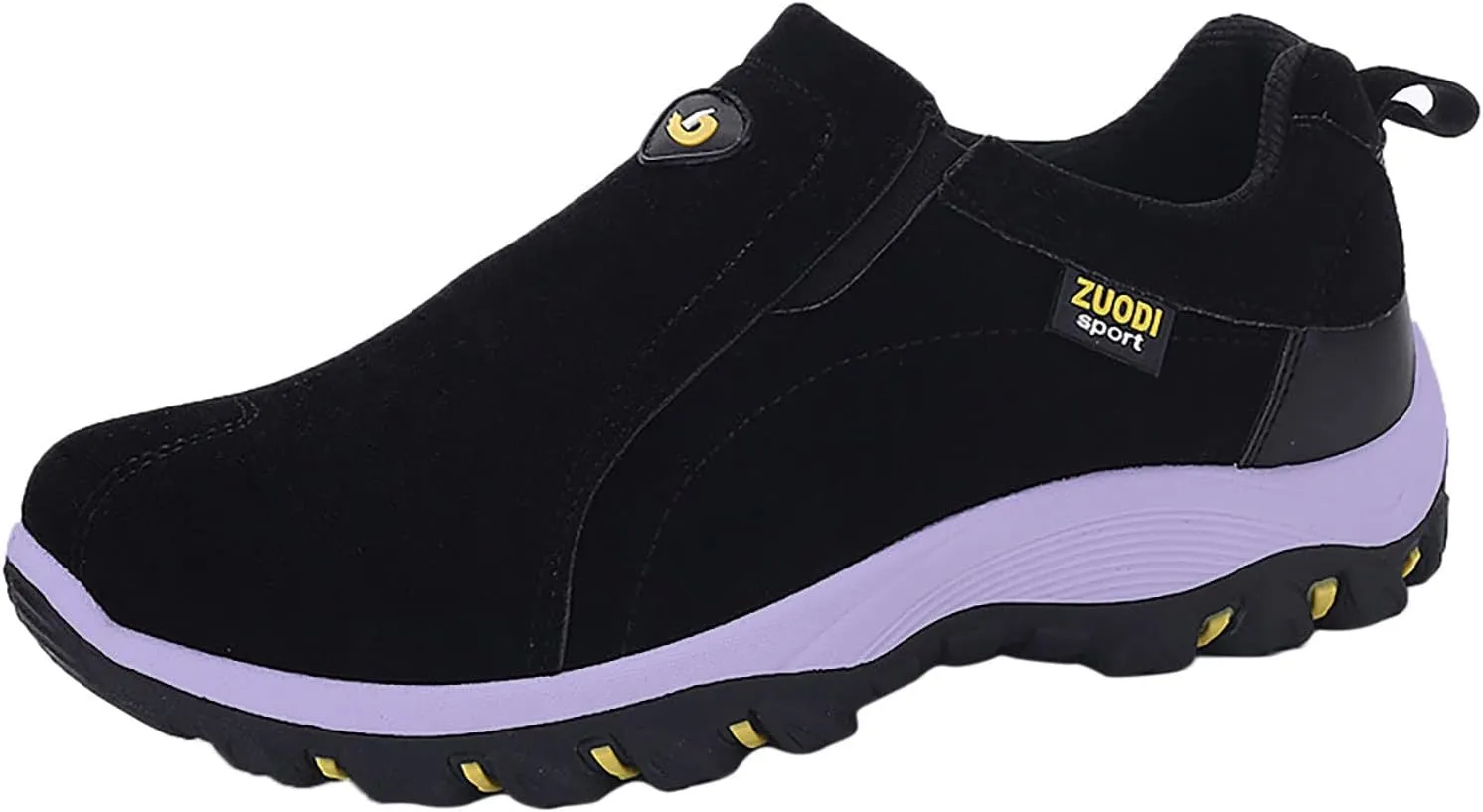Slip On Shoes Women Wide Toe Box Walking Shoes Women Arch Support Slip On Women Casual Shoes Size 5.5 Chunky Sneakers for Women Y2K Black Athletic Shoes Women Size 5.5