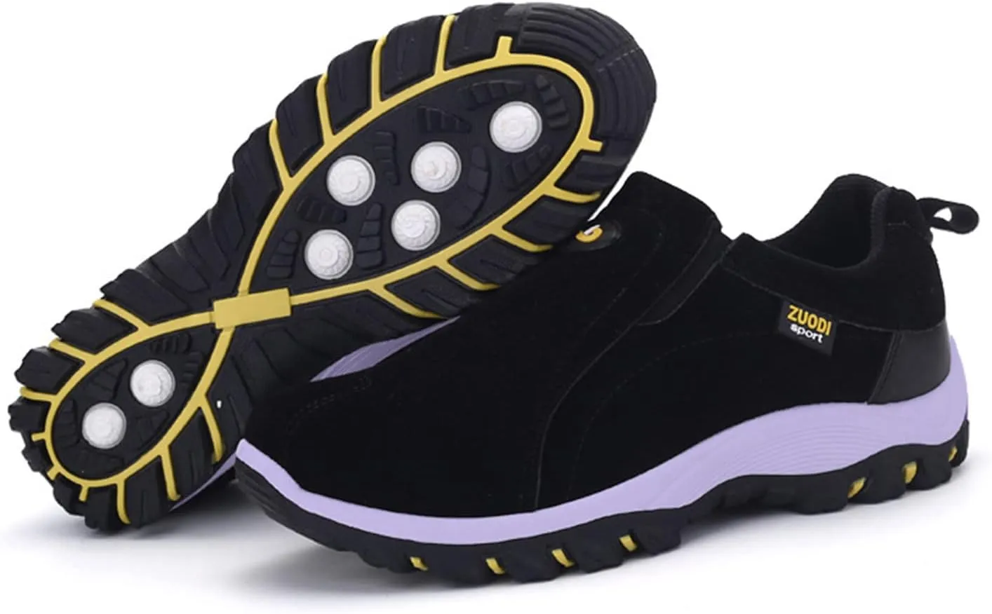 Slip On Shoes Women Wide Toe Box Walking Shoes Women Arch Support Slip On Women Casual Shoes Size 5.5 Chunky Sneakers for Women Y2K Black Athletic Shoes Women Size 5.5