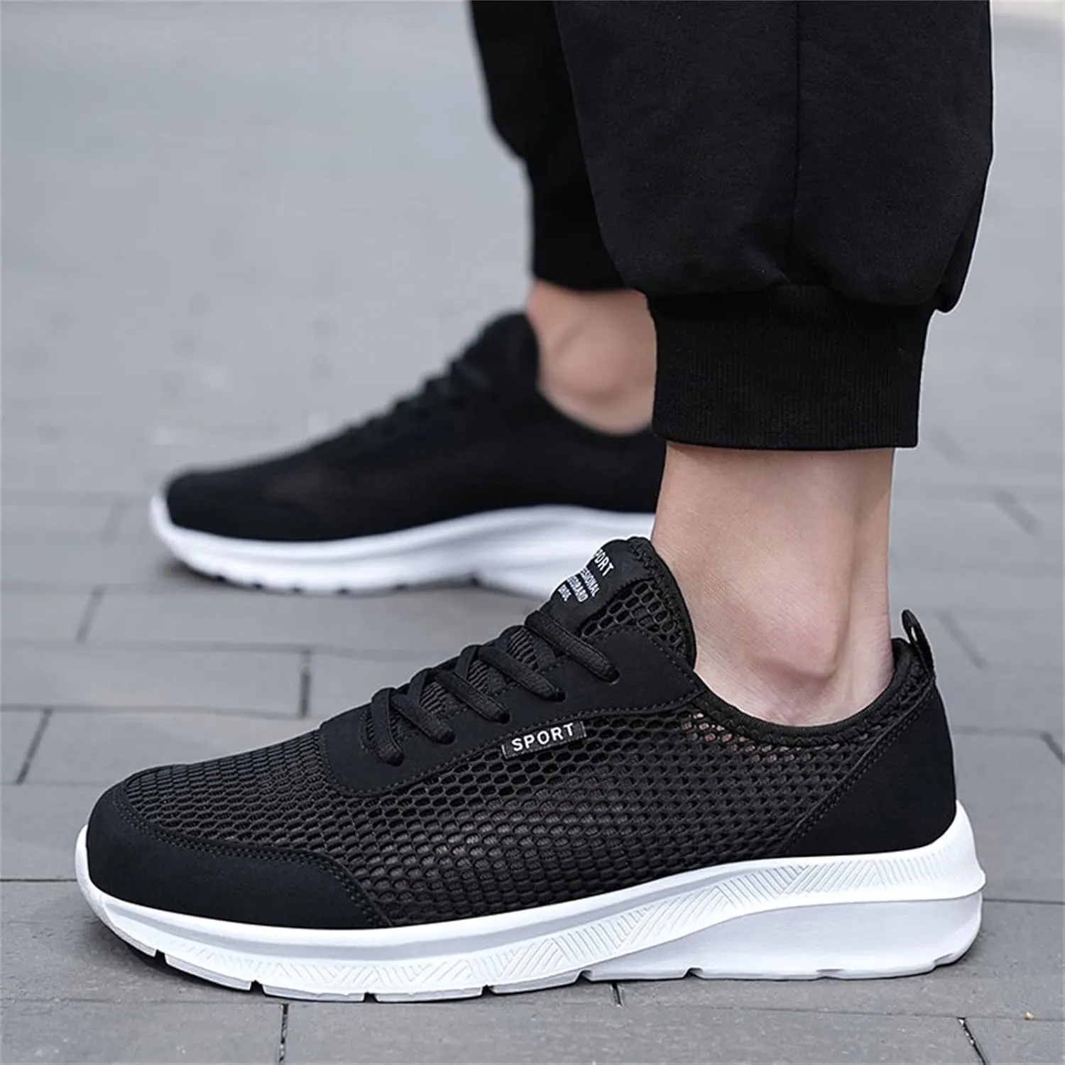 Sneakers for Men Men's New Shoes Men's Mesh Sneakers Lightweight Casual Walking Shoes Walking Shoe Fashion Casual Barefoot Tennis Men