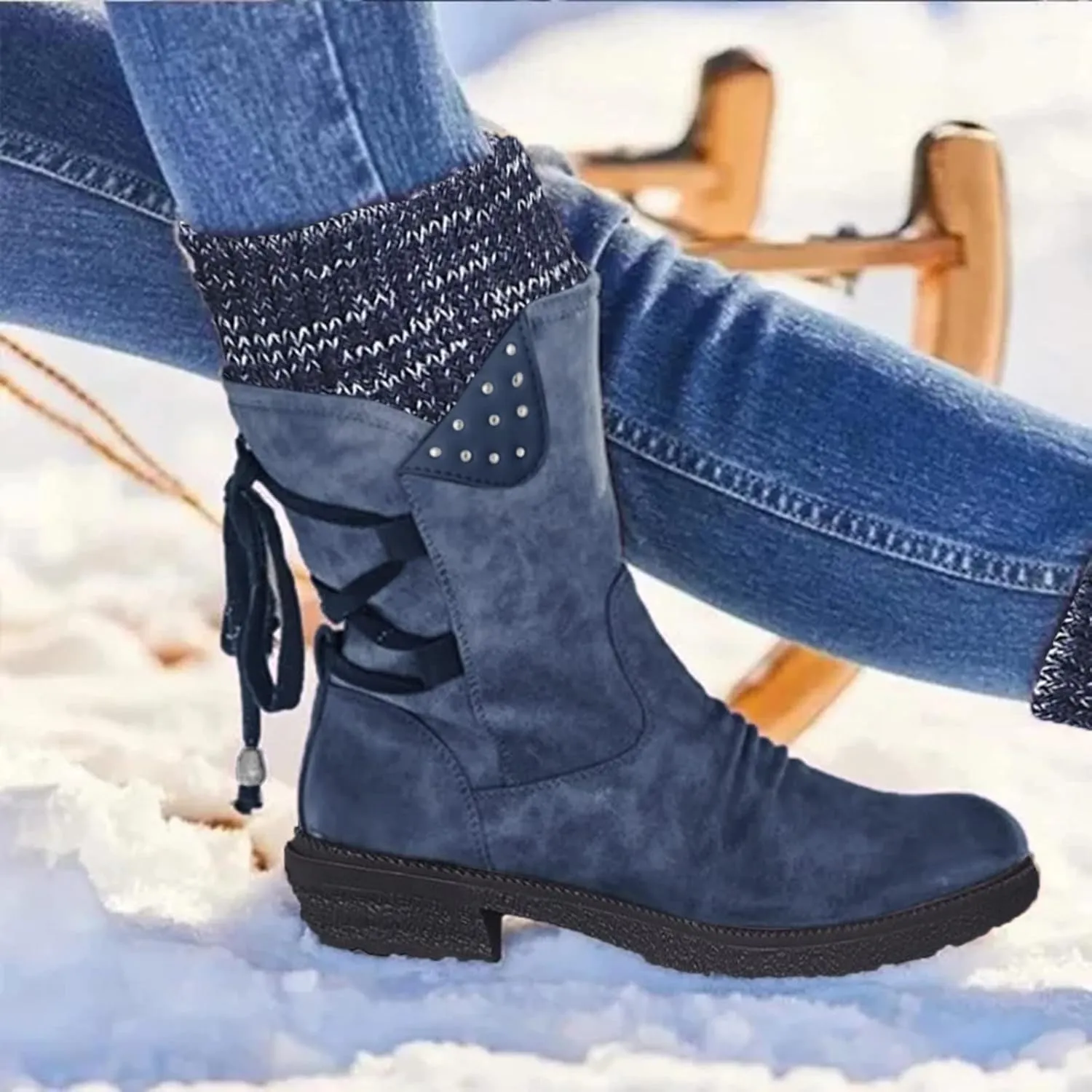 Snow Shoes For Men Water Proof Boots for Women Casual Mid Thick For Women Boots women's boots Womens Snow Boots