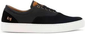 State Footwear Skateboard Shoes Pacifica Cup Black/White Suede