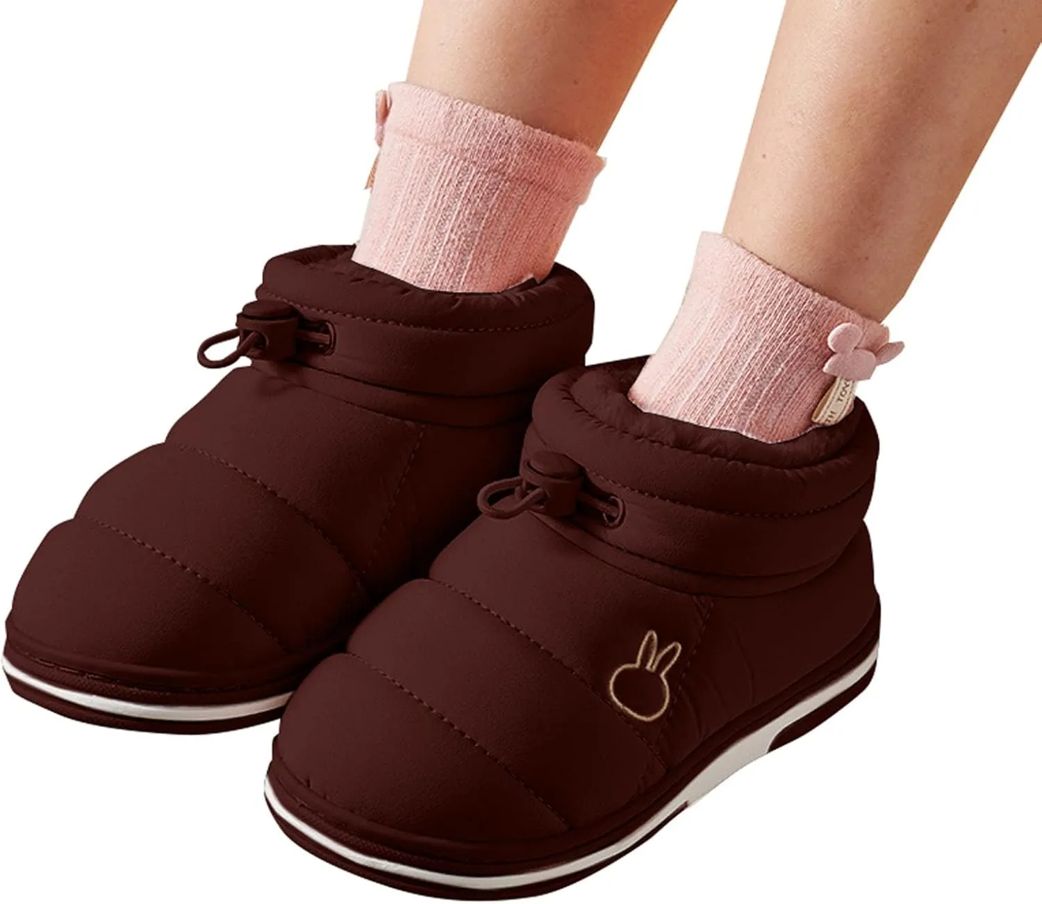 Toddler Baby Boys Girls Warm House Boots Kids Slippers Fuzzy ?????? Lined Comfy Flat Bottom Big Girl Winter Boots Size 4