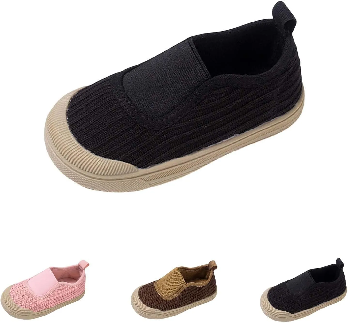 Toddler Baby Mesh Sneakers Slip On Shoes Girls Boys Unisex Lightweight Breathable Non-Slip First Girls Boots