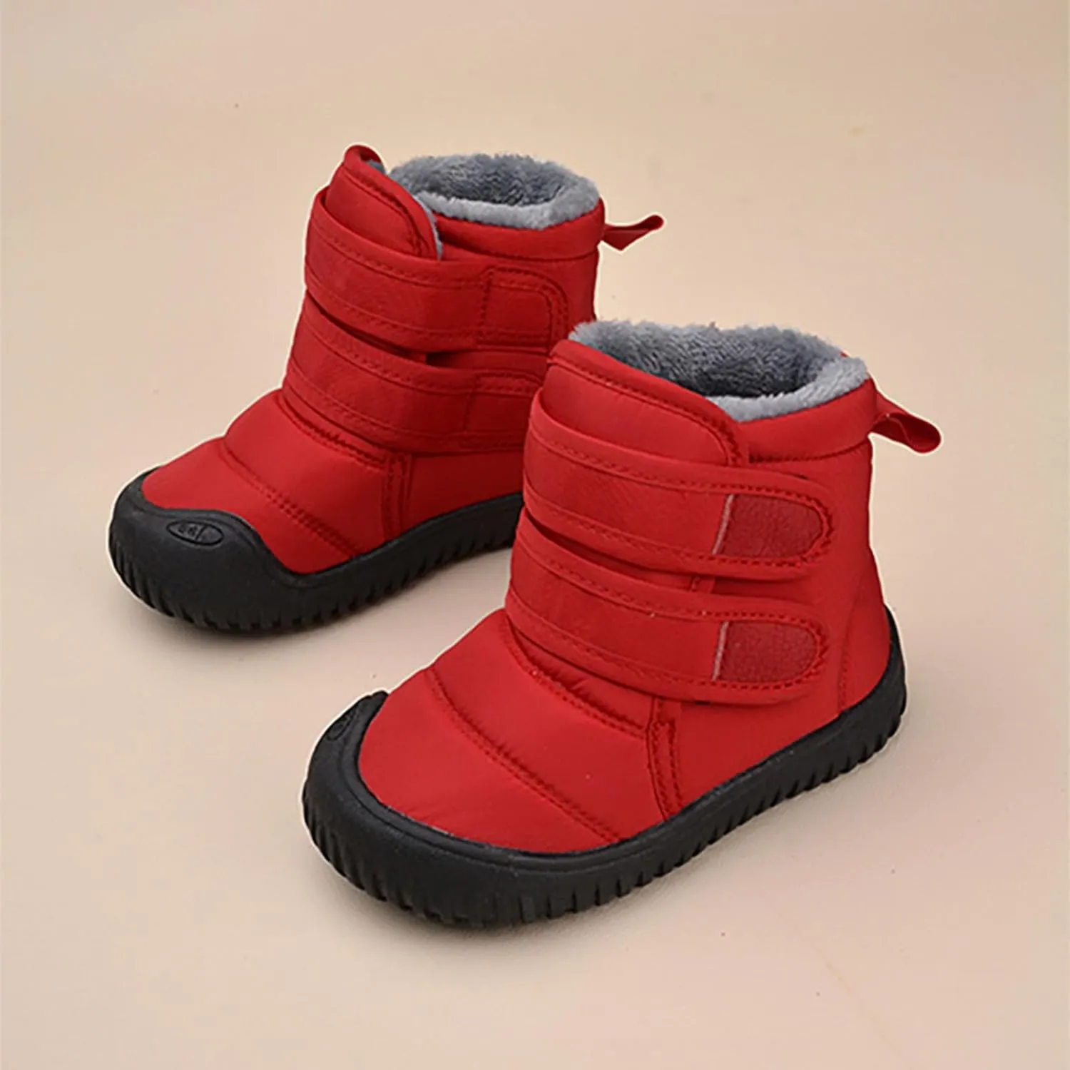 Toddler Baby Snow Boots Winter Boys Girls Cold Weather Baby Faux F??r Shoes Kids Winter Boots For Girls Waterproof