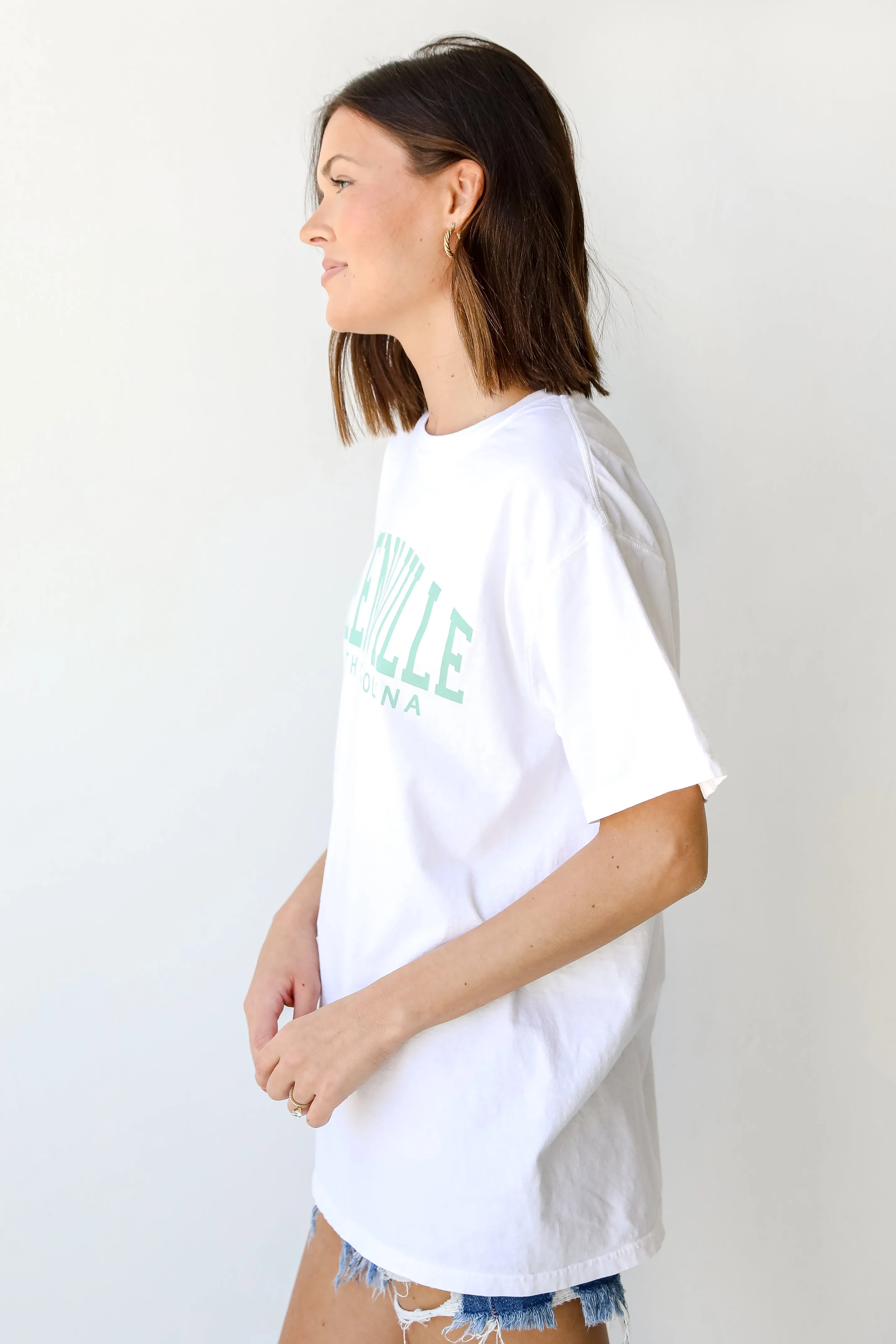 White Greenville South Carolina Tee