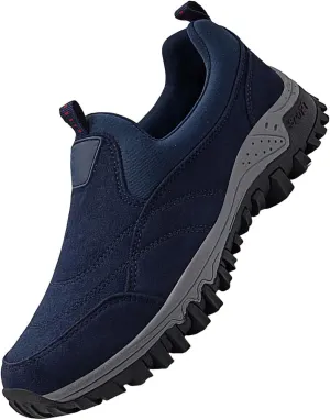 Winter Boots Men's Lined Warm Snow Shoes Width Winter Shoes Snow Boots Outdoor Hiking Lightweight Boots