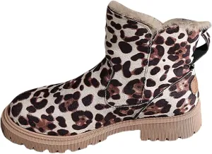 Winter Snow Boots for Women Warm Women's Ankle Boots Comfortable Outdoor Tall Winter Boot Warm Slip on Woman Shoes