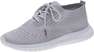 Women's Fashion Sport Breathable Mesh Platform Sneakers Slip On Tennis Shoes Women Size 11 Workout Shoes for Women Gym Arch Support Women's Sneakers Size 8 Slip On Fall Shoes for Women 2023 Slip Ons