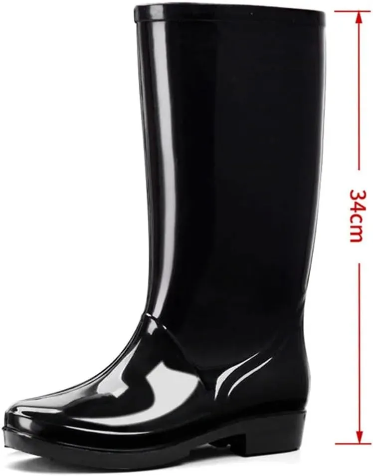 Women's fleece Waterproof Non-Slip Knee-High Boots