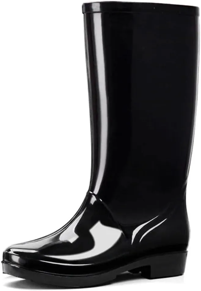 Women's fleece Waterproof Non-Slip Knee-High Boots