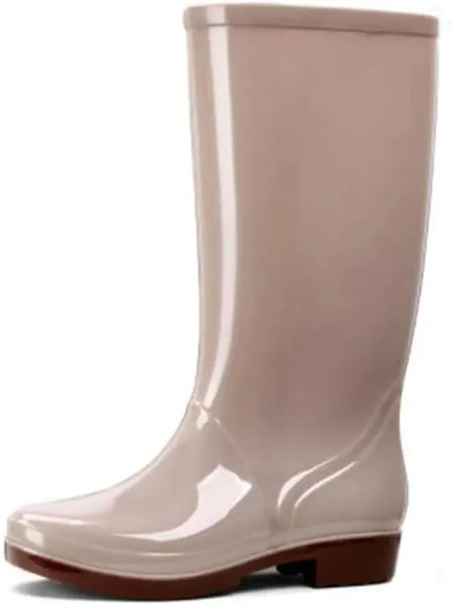 Women's fleece Waterproof Non-Slip Knee-High Boots