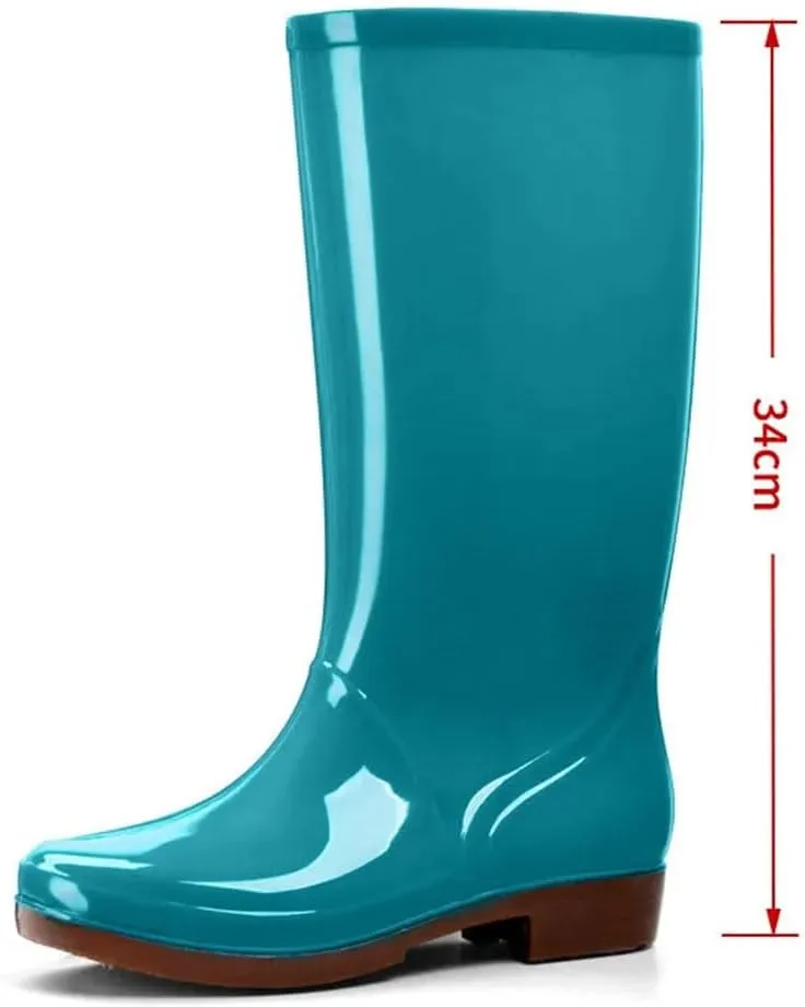 Women's fleece Waterproof Non-Slip Knee-High Boots