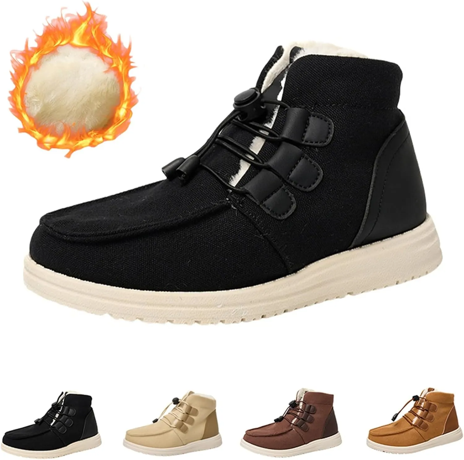 Womens Hiking Boots Waterproof Boots Lightweight Lace Up Boots Winter Work Boots for Women Teens Winter Boots