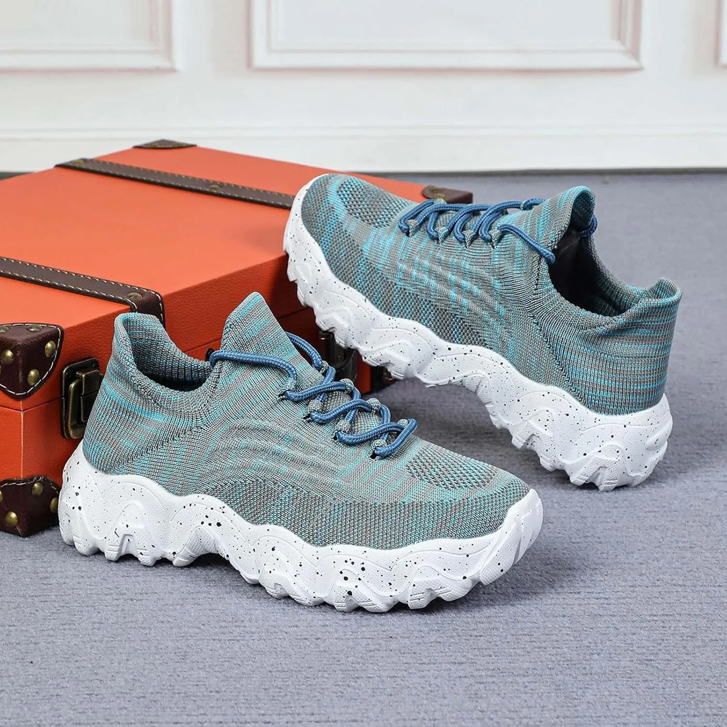 Womens Sneakers Womens Walking Sneakers Women Tennis Shoes Running Shoes for Women Lightweight Nonslip Sneaker