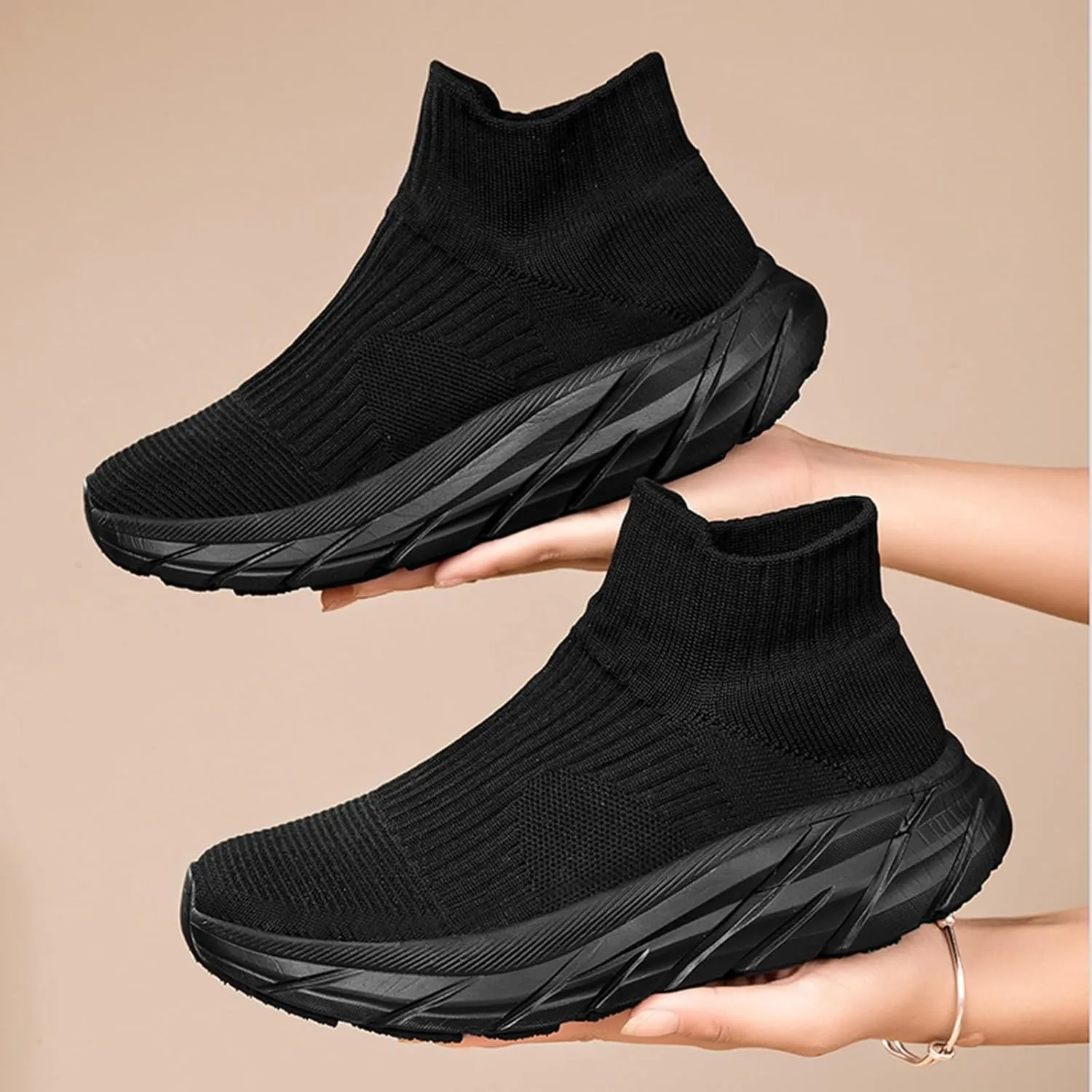 Womens Supportive Running Shoes Non Slip Lightweight Casual Breathable Tennis Shoes Lightweight Workout Shoe