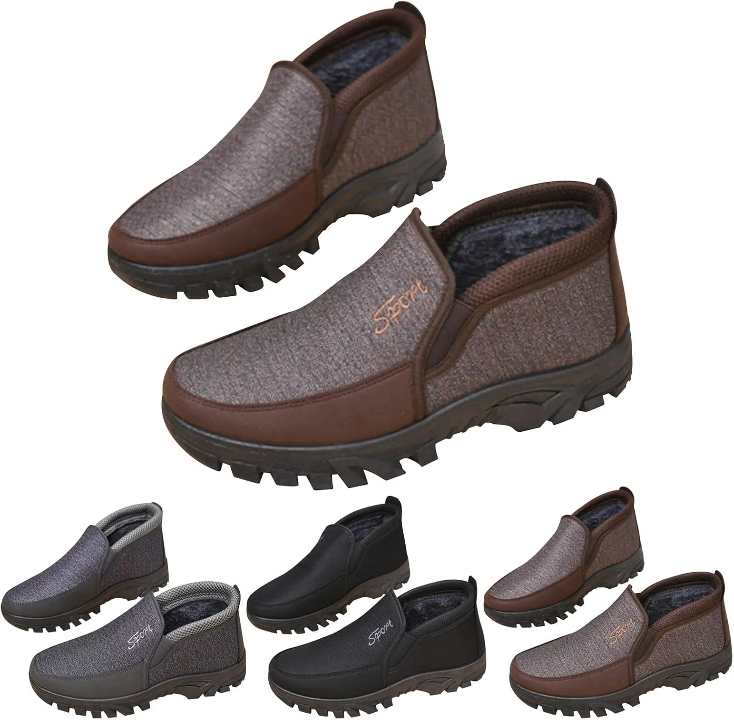 Women's Winter Boots Waterproof Tall Women's Winter Boots Waterproof Non Slip All Black Boots for Winter Snowboots Womens Extra Wide Width Winter Boots